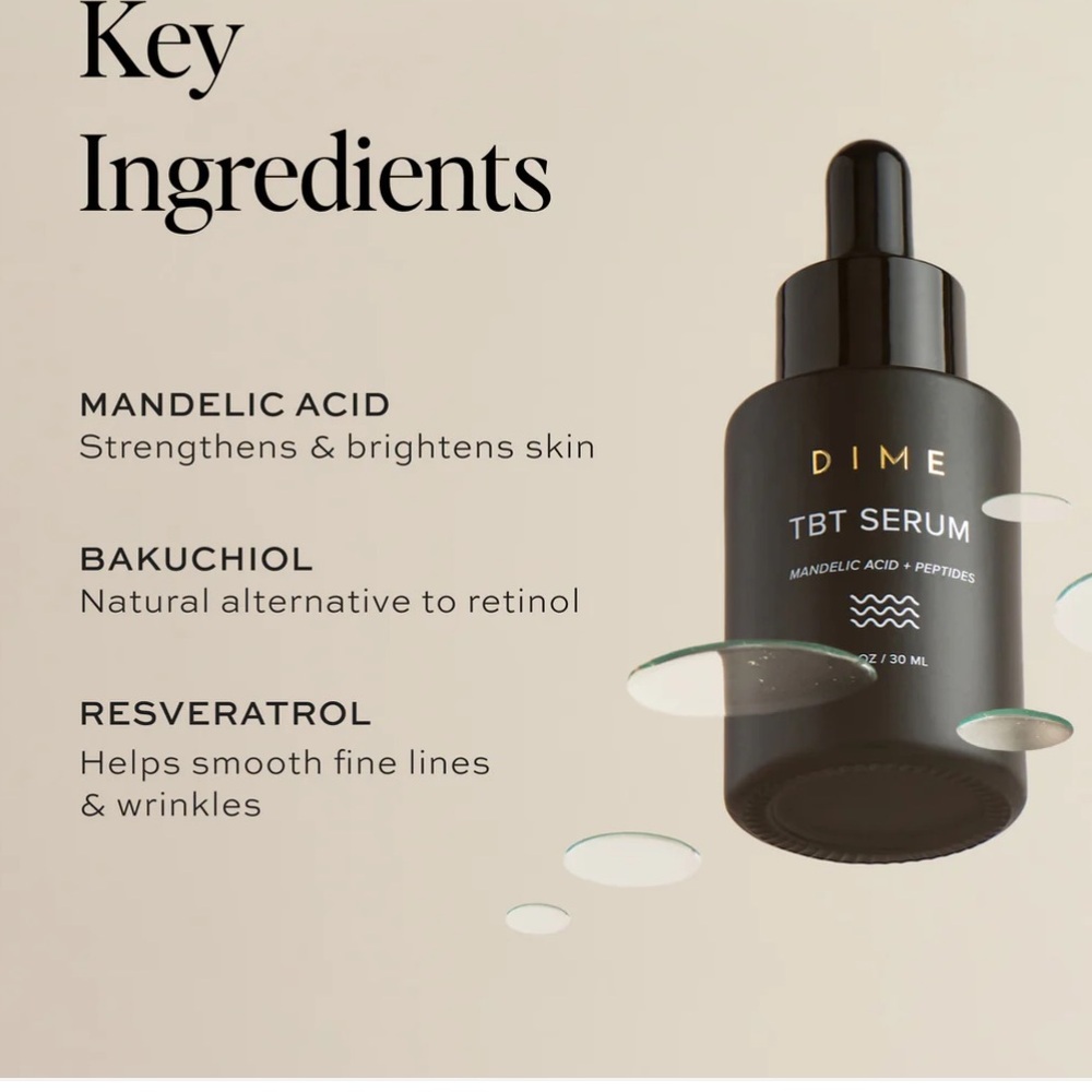 NIB Dime beauty Bestseller tbt serum